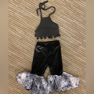 Toddler Crop and Flare Pants